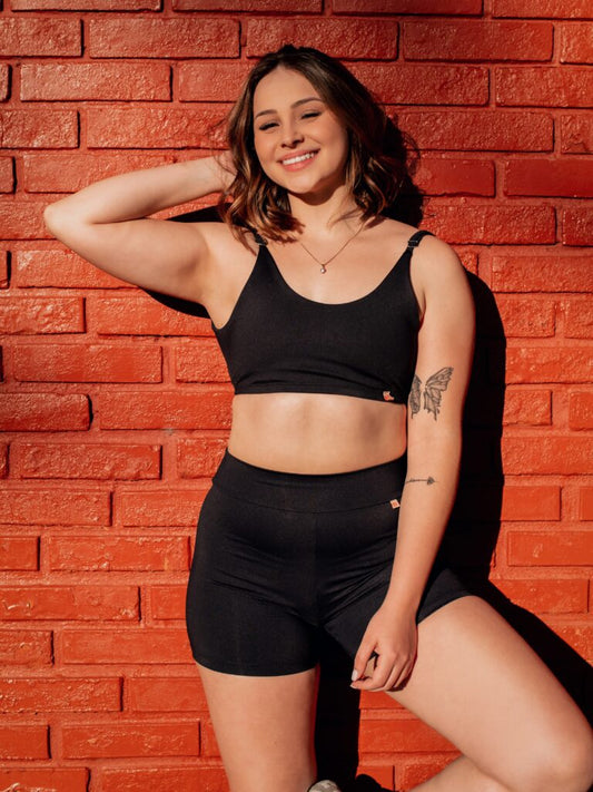 Short basic preto MOOUVE