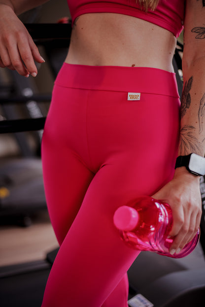 Legging basic magenta