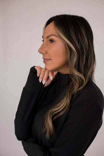 Casaquinho Essential Black