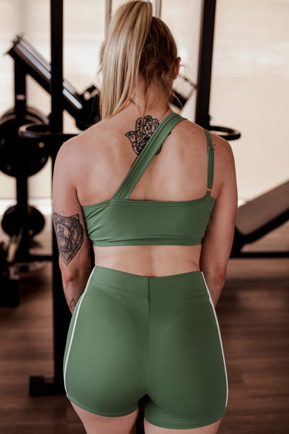 Top Lady Verde Malva