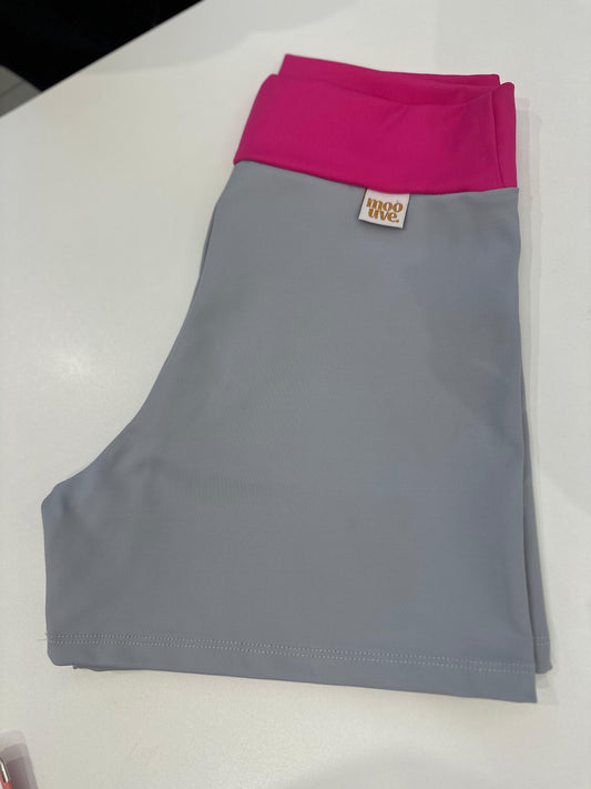 Short basic Névoa/Magenta