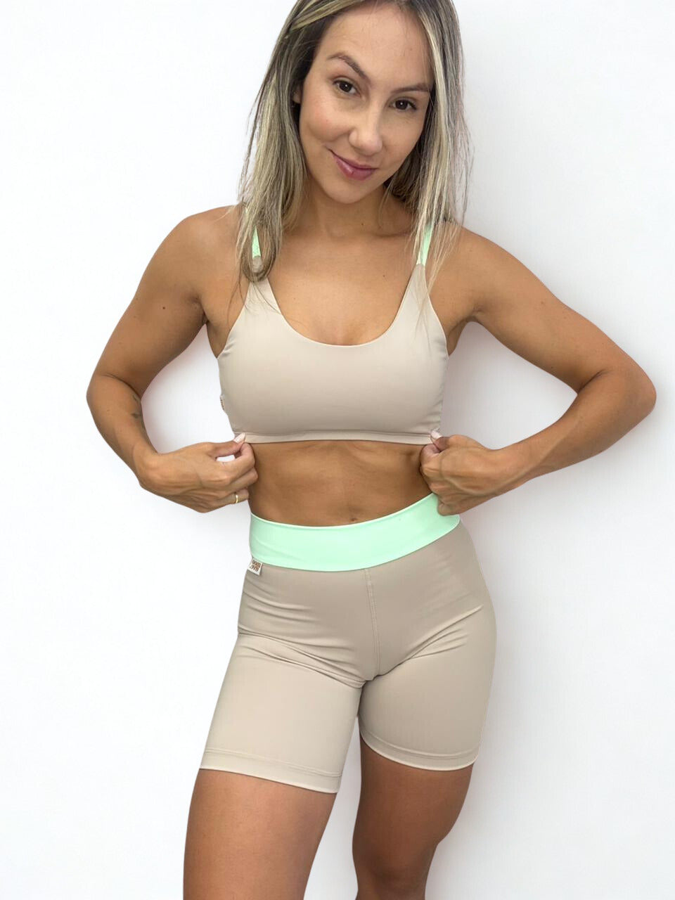 Short Basic Nude/Mint