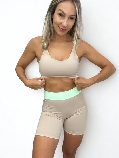 Short Basic Nude/Mint