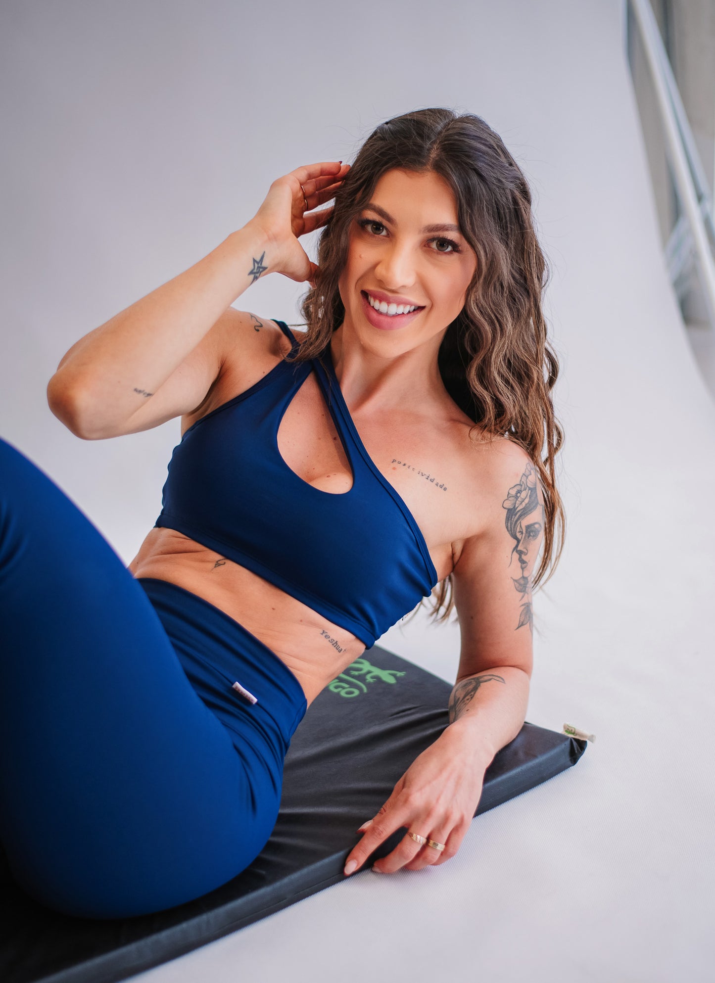 Legging Basic azul marinho