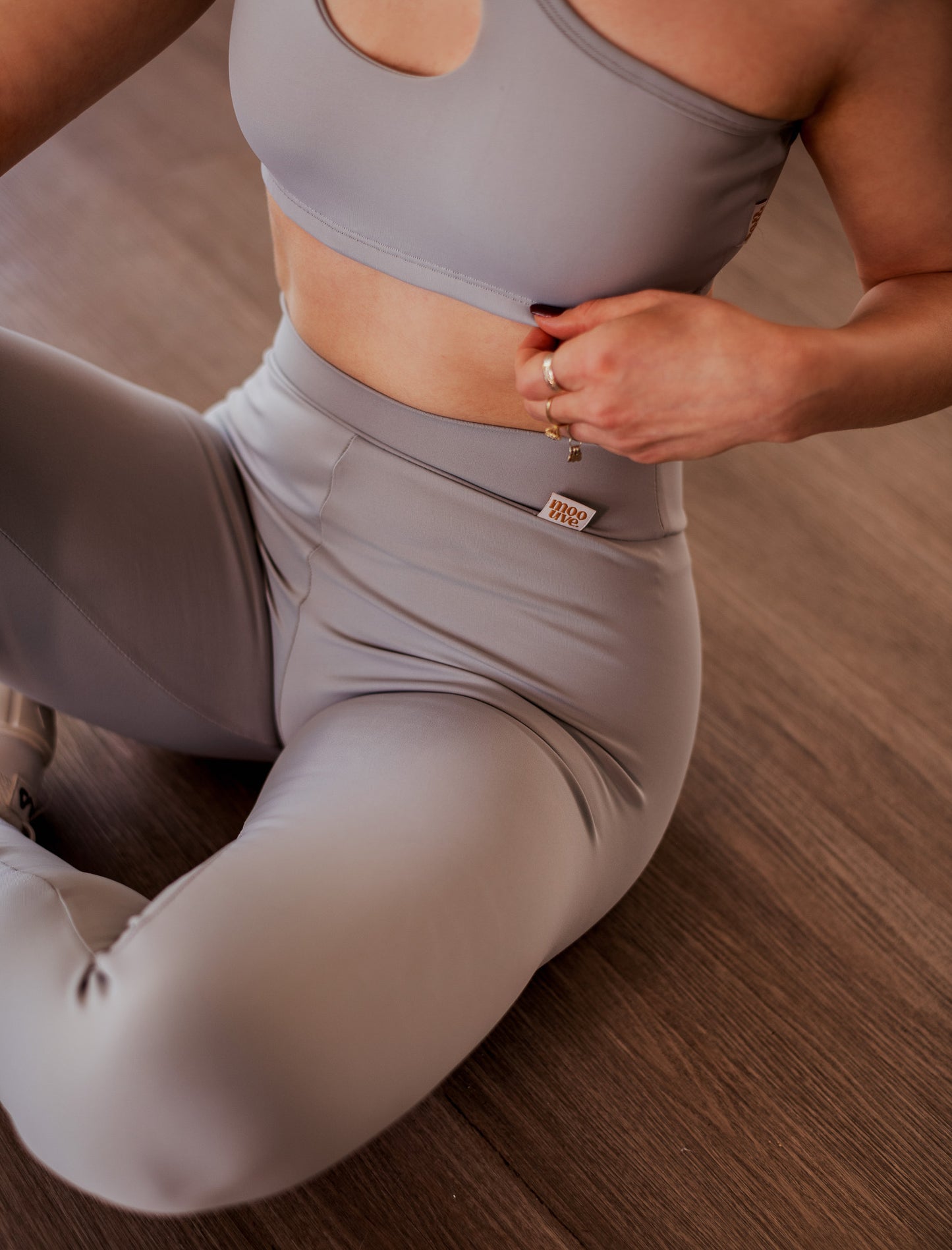 Legging basic névoa