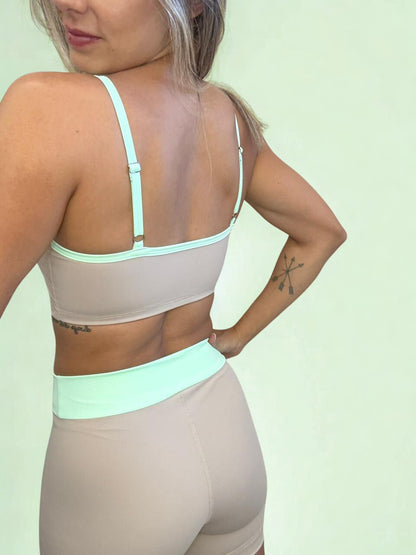 Short Basic Nude/Mint