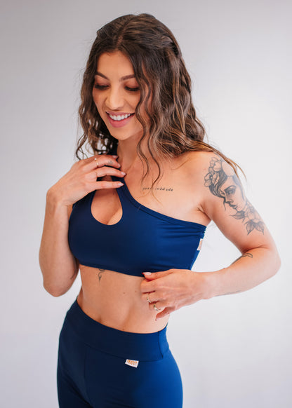 Legging Basic azul marinho