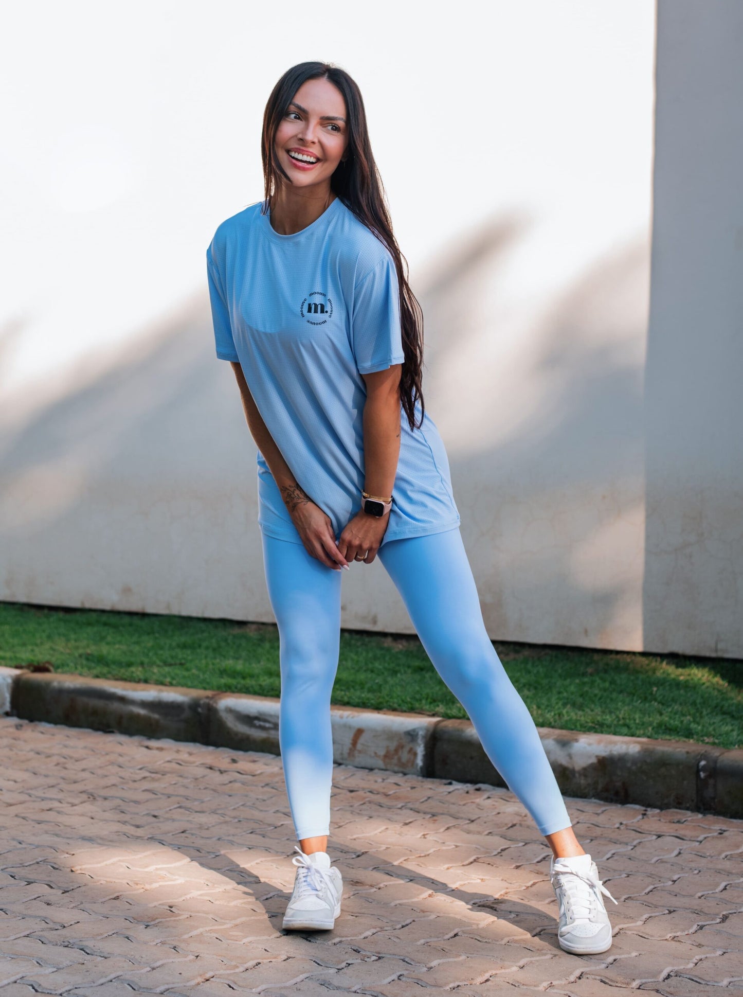Legging Basic Azul Serenity